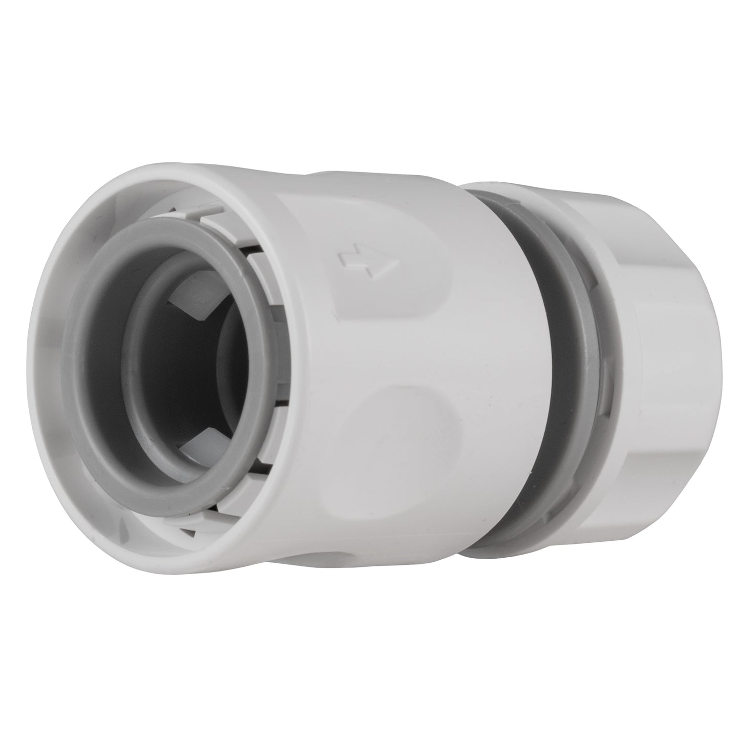 IBC 2 S60X6 Cap with Threaded Hose Fitting, Double Male and Hose Connector WL