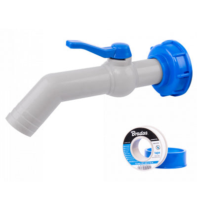 IBC KIT 45DEGREE OUTLET DIY Workshop Accessory Pipe and Water Fitting