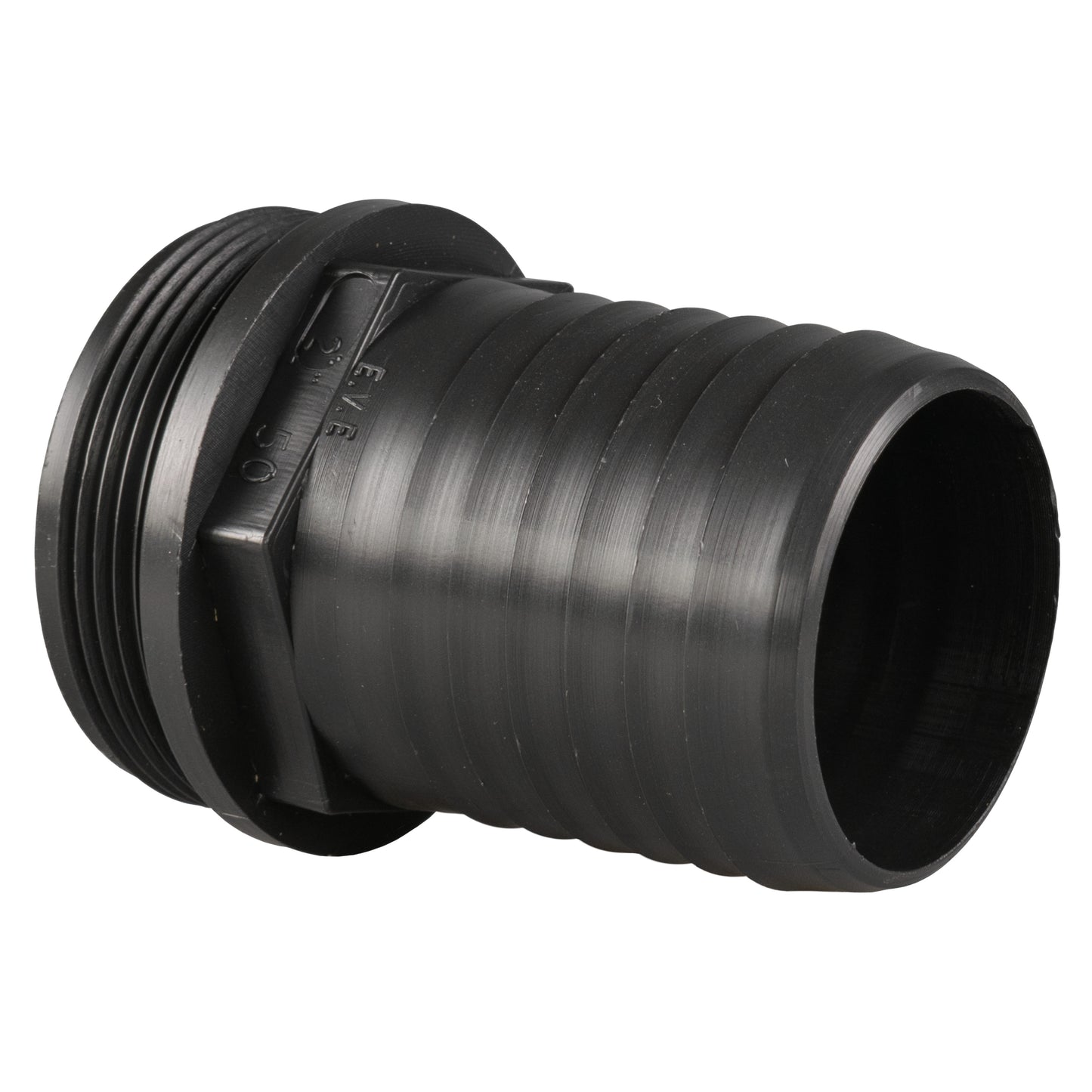 Pond Straight Connector 2in BSPM - 50mm Hose Connector Set Garden Irrigation Kit
