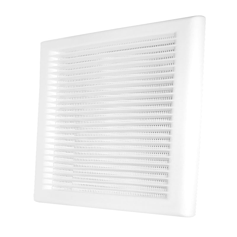 Louvre Vent White DL/135 RW LUX With Fly Mesh for Home and Garden Use