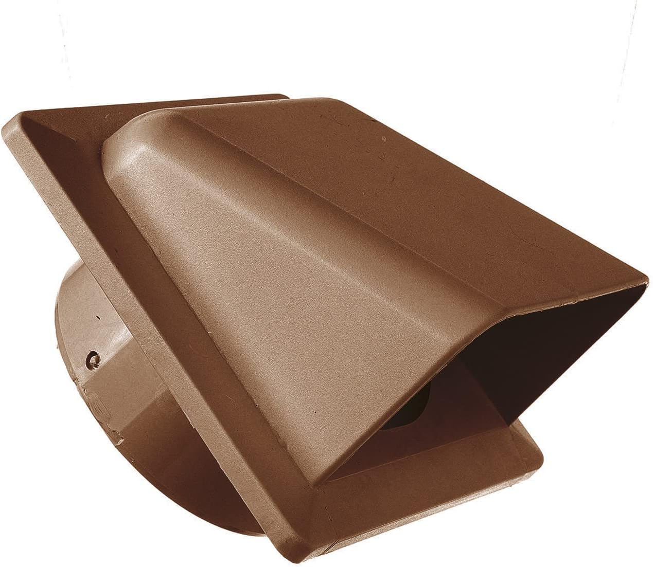 External Brown Louvre Vent KRD/100B fi100mm for Home and Garden Use