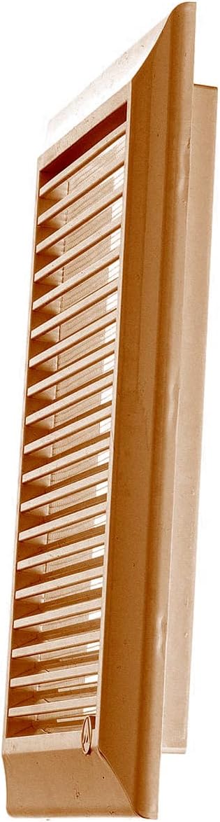 Louvre Vent Duo Smart 90/240 Brown 90mm x 240mm With Fly Mesh DIY Tool Accessory