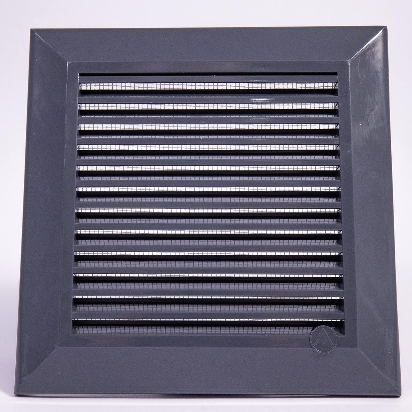 Louvre Vent Graphite Duo Smart 140/210 140mm X 210mm With Fly Mesh