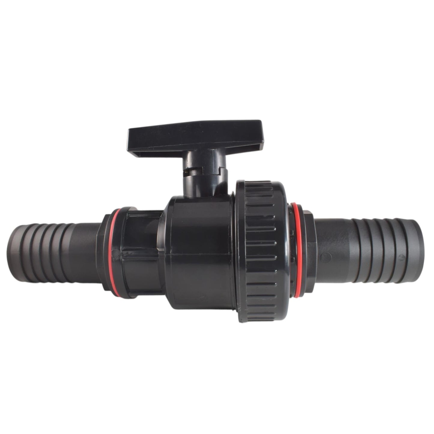 AP Supplies Full Flow Single Union Ball Valve 3"BSPF with 75mm Barb Connector Kit