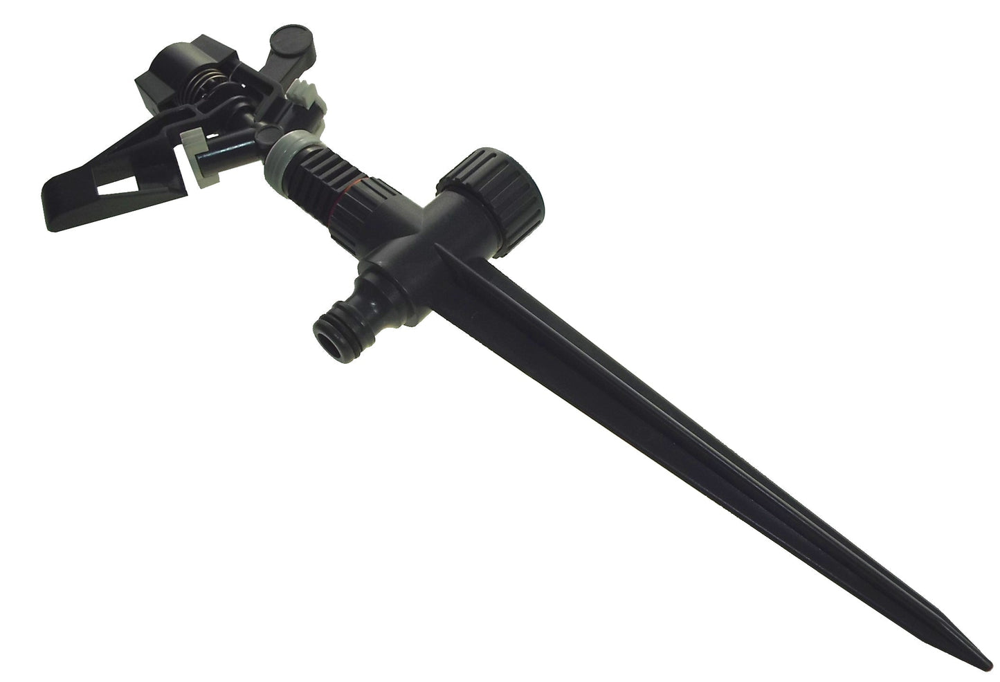 Pulsating Lawn Sprinkler on Spike - White Line Garden Hose Pipe Garden Watering