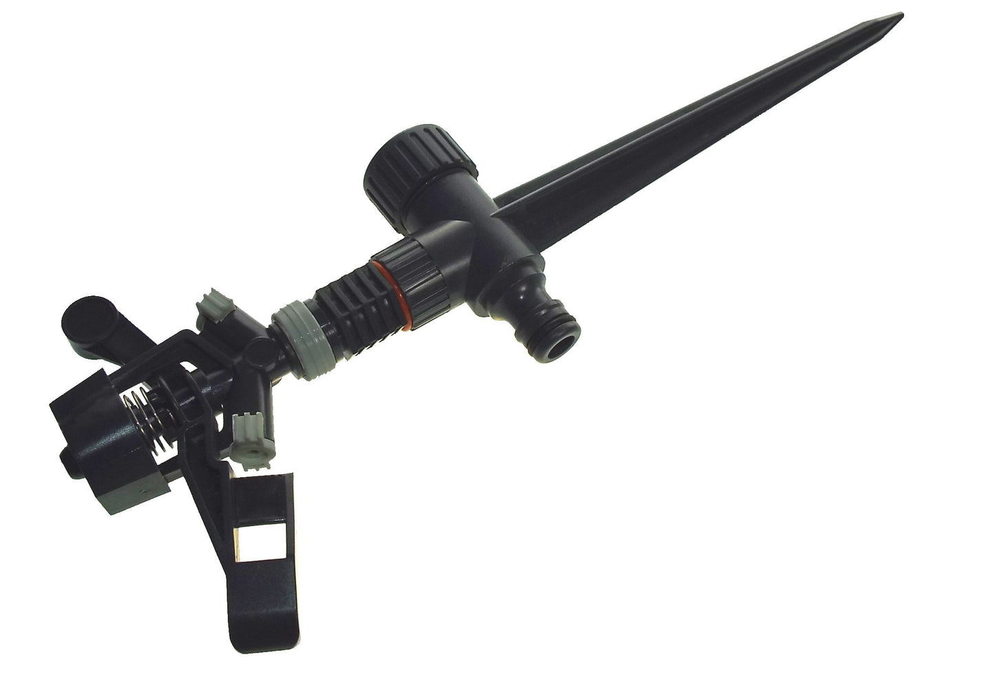 Pulsating Lawn Sprinkler on Spike - White Line Garden Hose Pipe Garden Watering