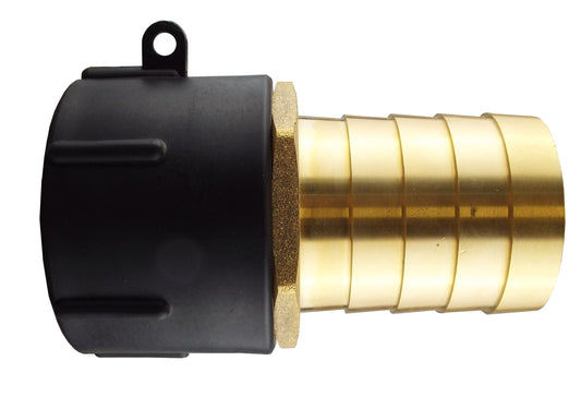 IBC 2 S60X6 Cap with 50mm Brass Barb Brass Water Fitting Drip Irrigation Fitting