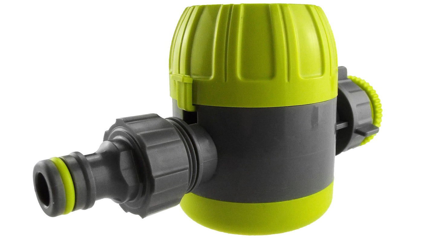 Lime Line Mechanical Water Timer Drip Irrigation Fitting DIY Workshop Accessory
