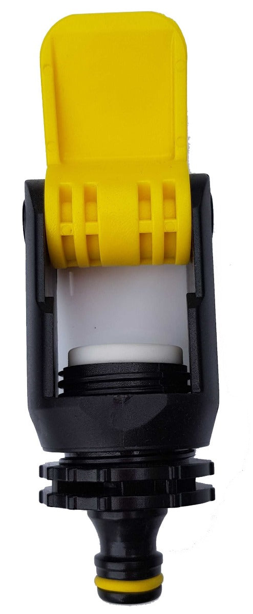 Kitchen Tap Adaptor "Non Branded" Yellow Outdoor Watering Kit Hose Connector Set