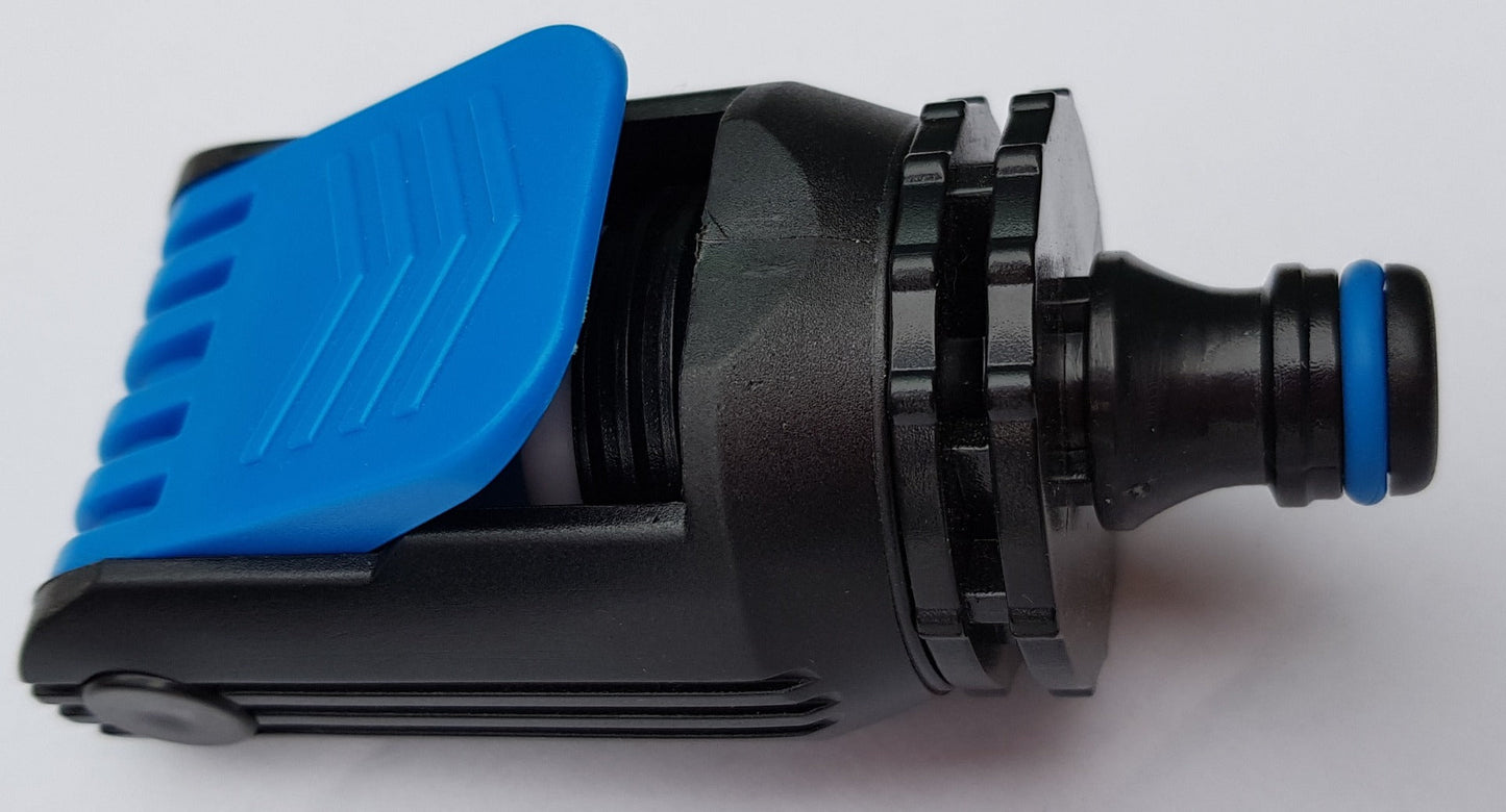 Kitchen Tap Adaptor "Non Branded" Blue Hose Connector Set DIY Workshop Accessory