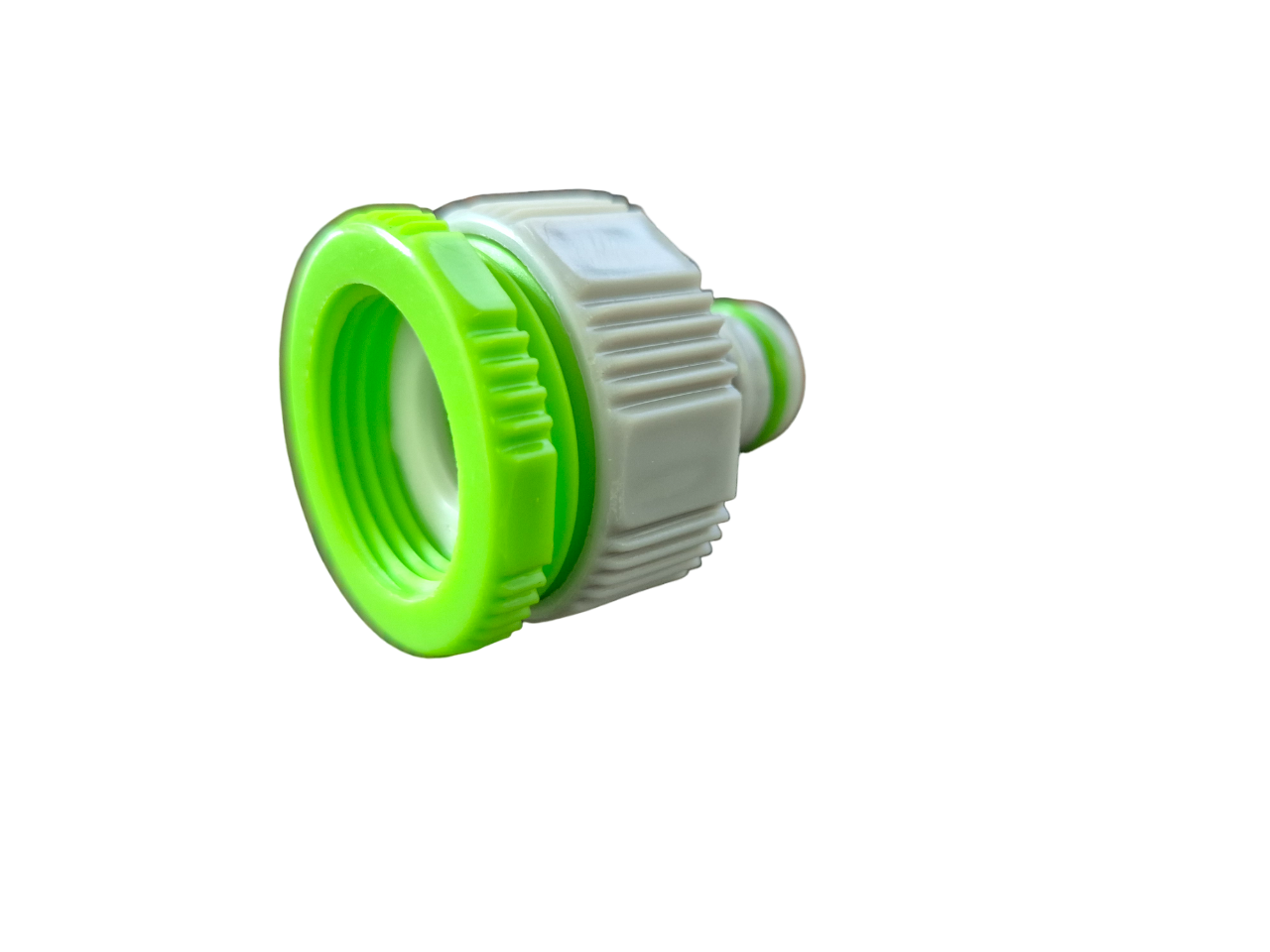 Female Tap Connector 3/4in or 1/2in BSP Female, Green Gray for Hose Pipe Fitting
