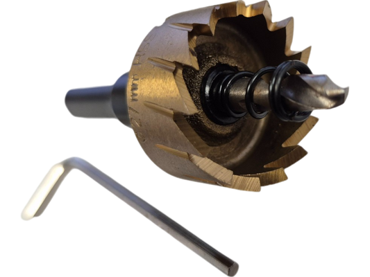 34mm HSS Drill Bit Hole Saw Cutter for Metal Alloy Wood Plastic Cable Tie Pack