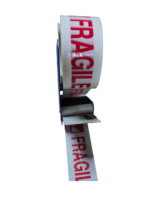 AP Supplies FRAGILE Tape 48mm 66m - 1 roll