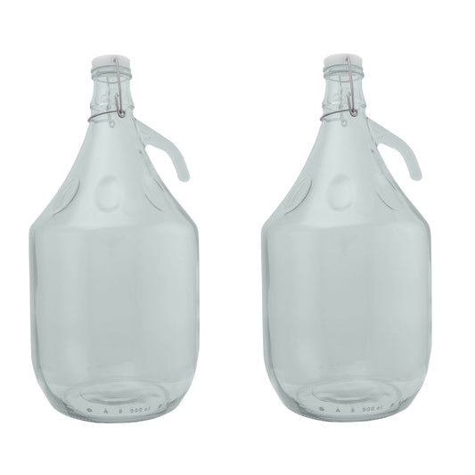 Glass Demijohn 5L With Swing Top Cap DIY Tool Accessory Home and Garden Use