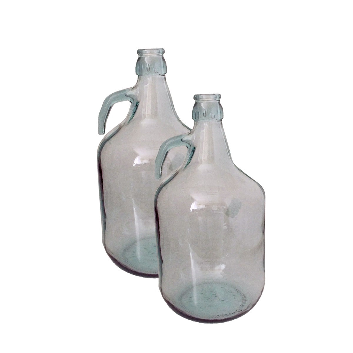 Glass Demijohn 5L 2 Pack Plain DIY Tool Accessory Home and Garden Use