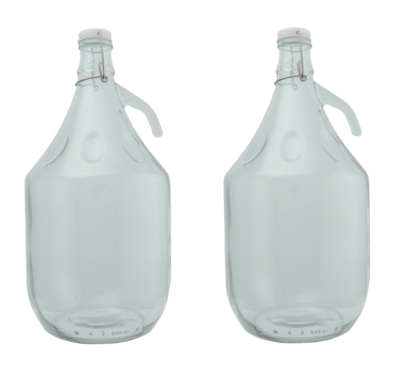 Glass Demijohn 5L 6 Pack Swing Top Cap DIY Tool Accessory Home and Garden Use