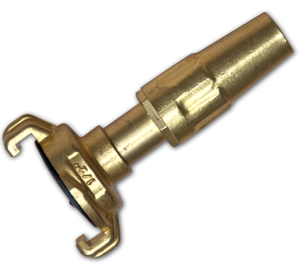 Claw Brass - Lance 1/2in Drip Irrigation Fitting DIY Workshop Accessory