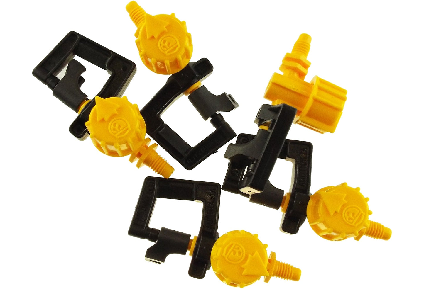 Antelco Vari-Rotor Spray 1.5mm Yellow Base Outdoor Watering Kit Landscape Fabric