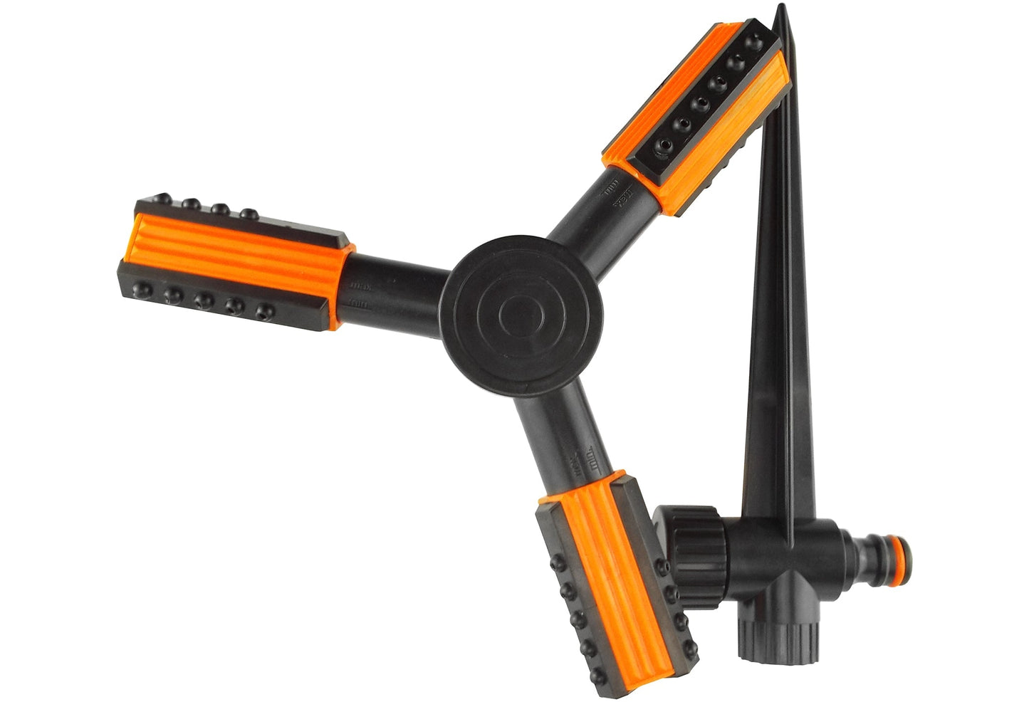 3 Arm Rotary Lawn Sprinkler on Spike - Eco Line Garden Hose Pipe Garden Watering