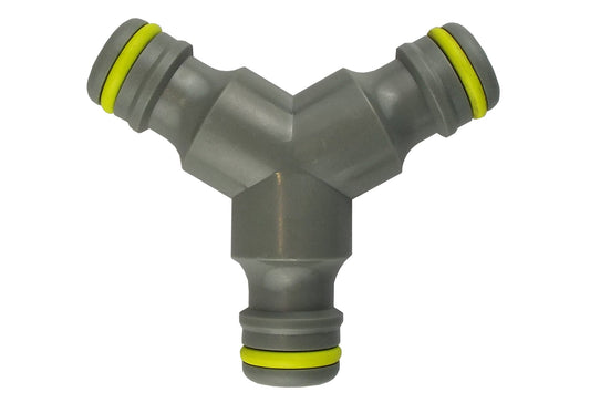 Three Way Connector Male Lime Pipe and Water Fitting Garden Water Connector