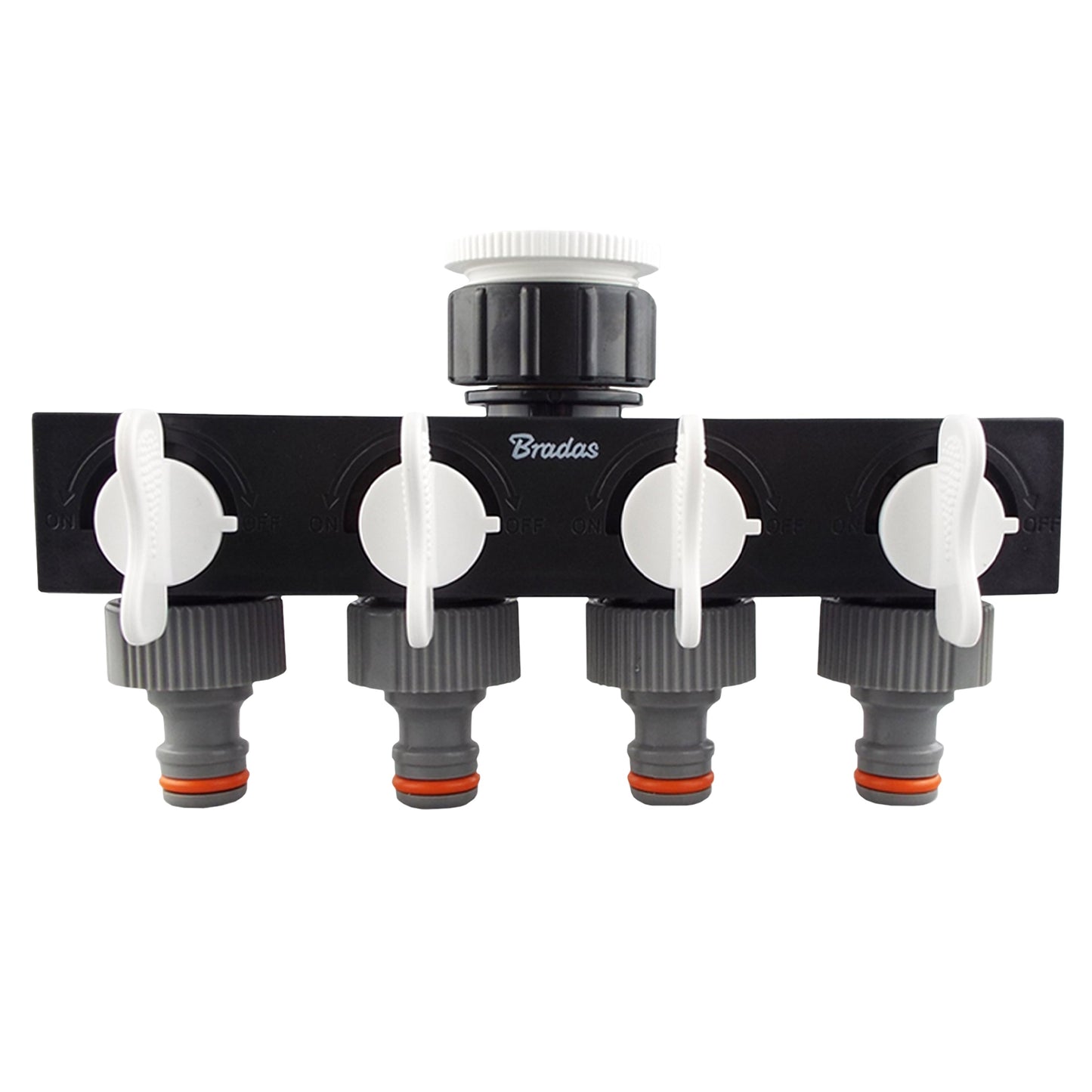 4-Way Splitter with Valves WL DIY Workshop Accessory Outdoor Hose Accessory