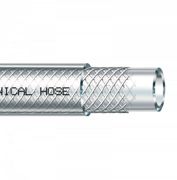 AP Supplies Clear Braided PVC Pipe 6mm*2.5mm