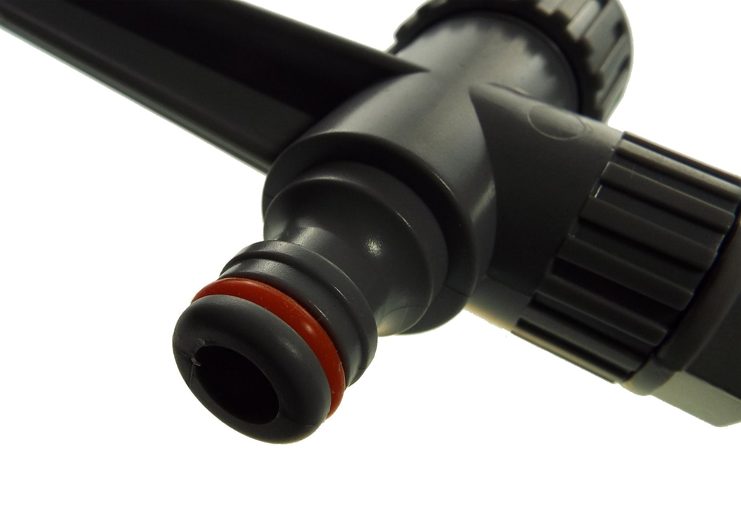 Rotary Butterfly Lawn Sprinkler on Spike De Luxe - White Line Water Flow Control