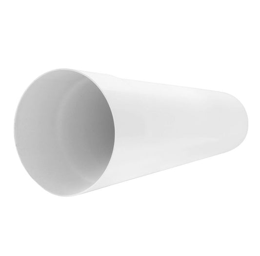 AP Supplies 100mm Vent Duct Round Pipe Rigid PVC 50cm