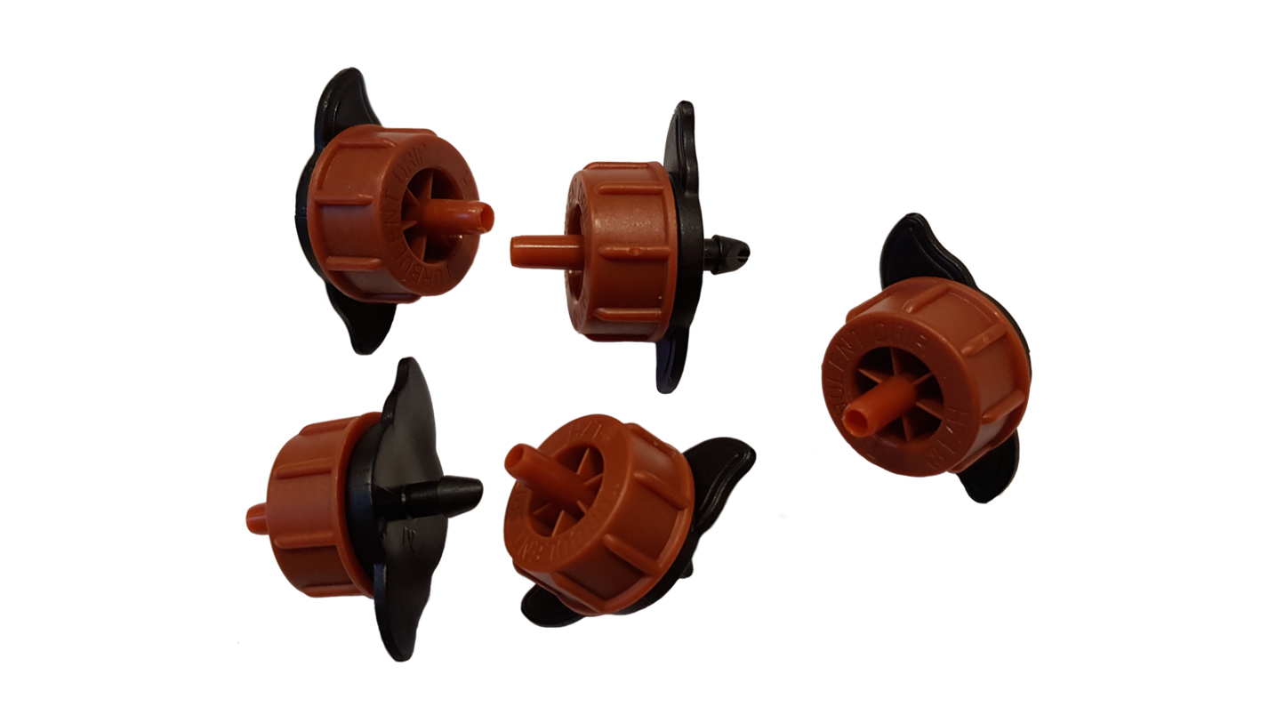 Turbo Dripper 8L H Non-Pressure Compensating Irrigation Dripper Micro Irrigation