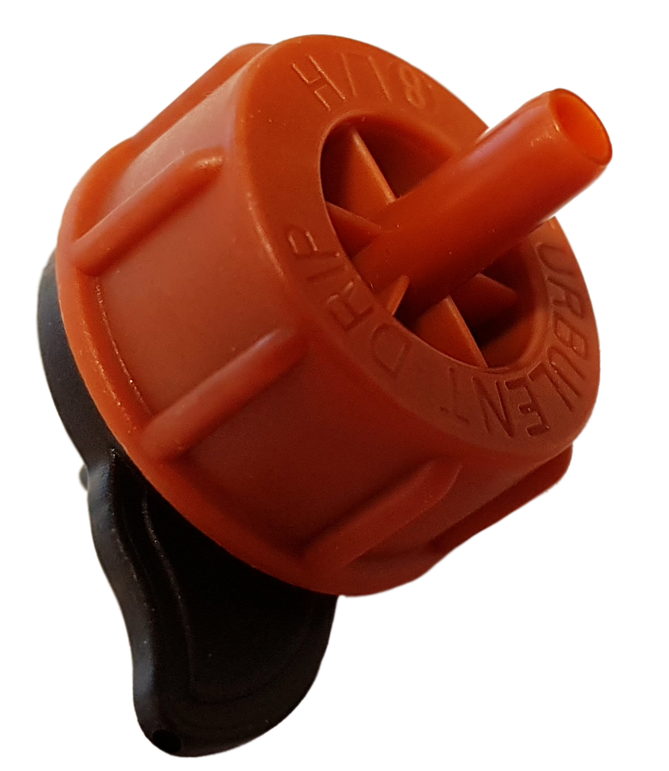 Turbo Dripper 8L H Non-Pressure Compensating Irrigation Dripper Micro Irrigation