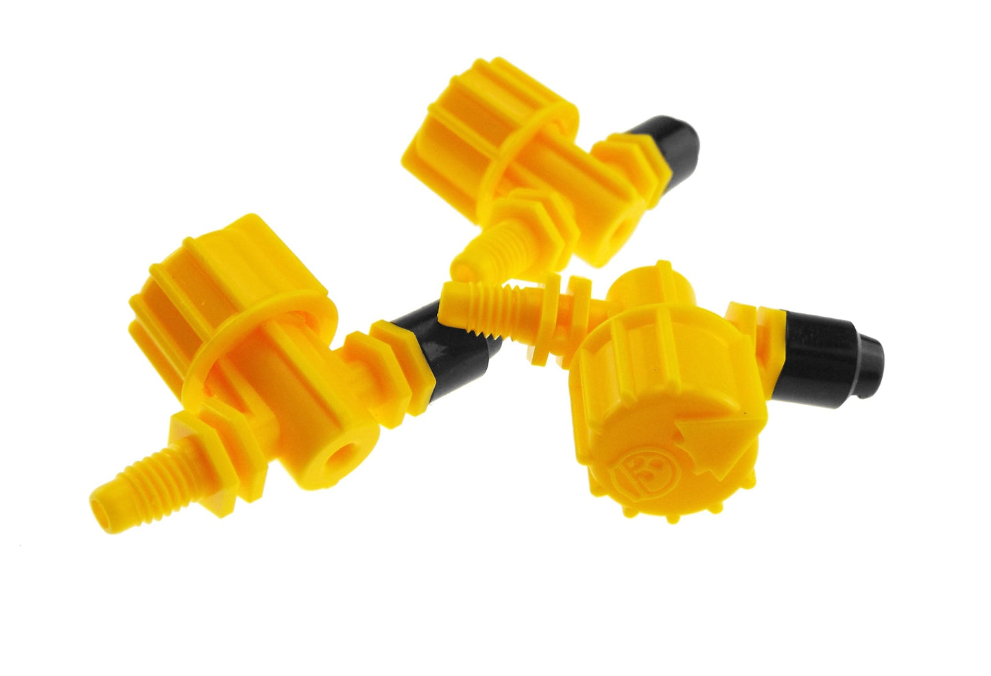 Antelco Vari-Jet 90 Degree Black Cap Yellow Base Lawn Sprinkler Micro Irrigation