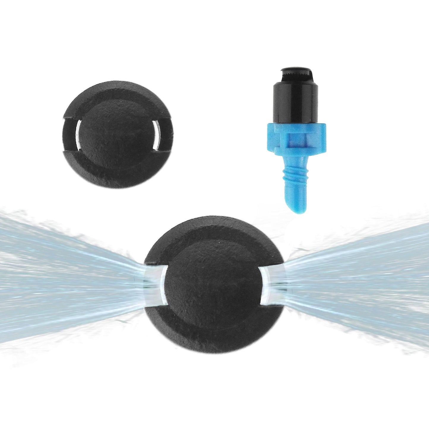 Antelco Winged Micro Spray Jet Assembled Strip Spray 2x20 Degree Lawn Sprinkler