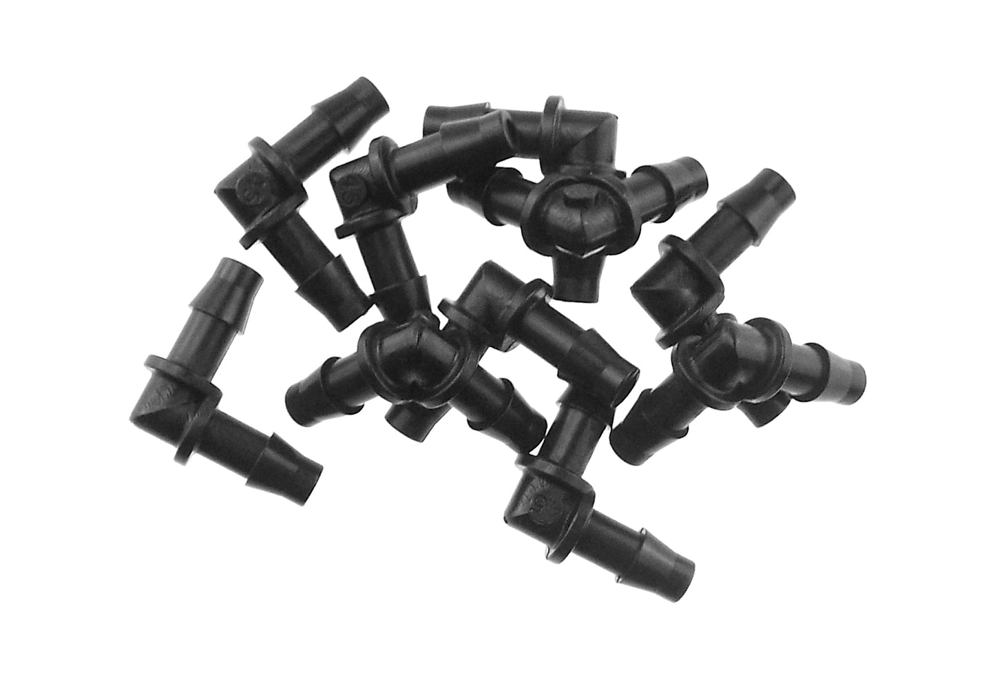 Antelco Micro Elbow Connector 4.5mm Barb Hose Pipe Fitting Micro Watering System