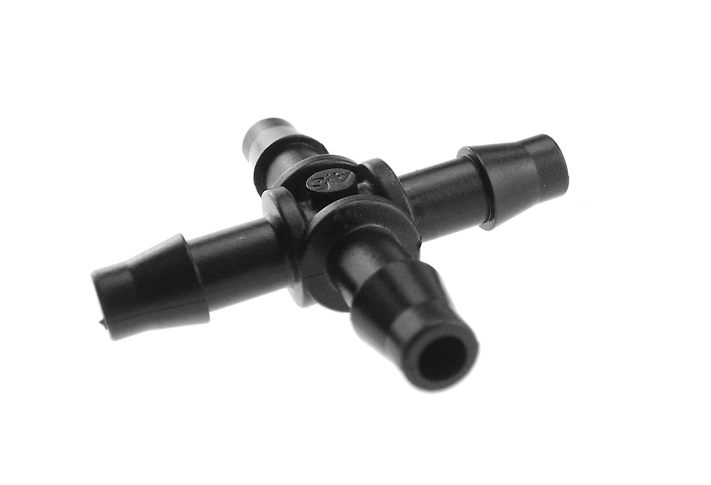 Antelco Micro Cross Connector 4.5mm Barb Hose Pipe Fitting Micro Watering System