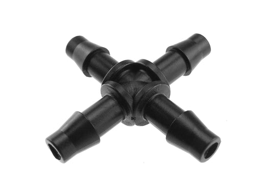 Antelco Micro Cross Connector 4.5mm Barb Hose Pipe Fitting Micro Watering System