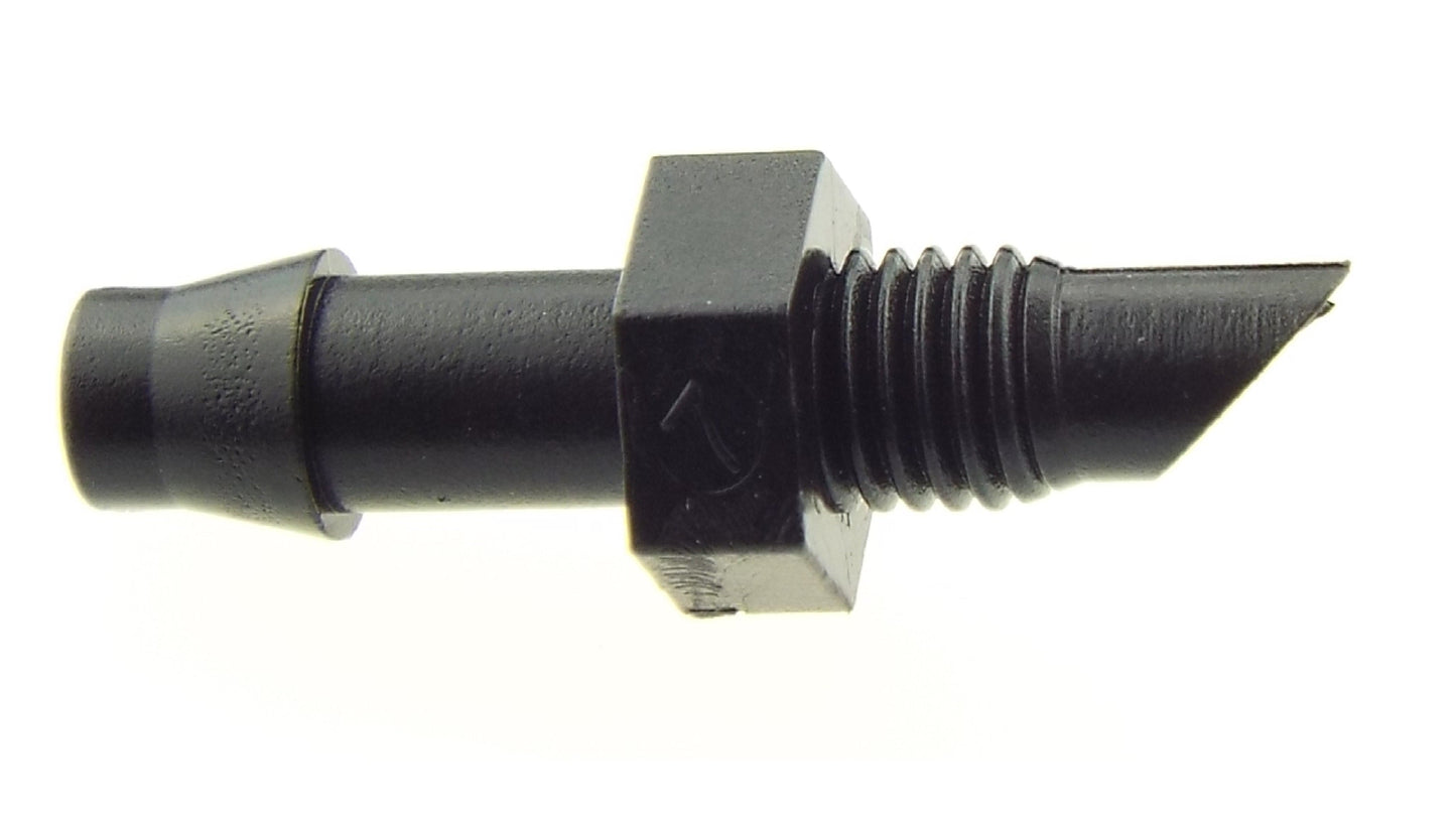 AP Supplies Antelco Adaptor Micro Fitting 4mm Barb x Thread