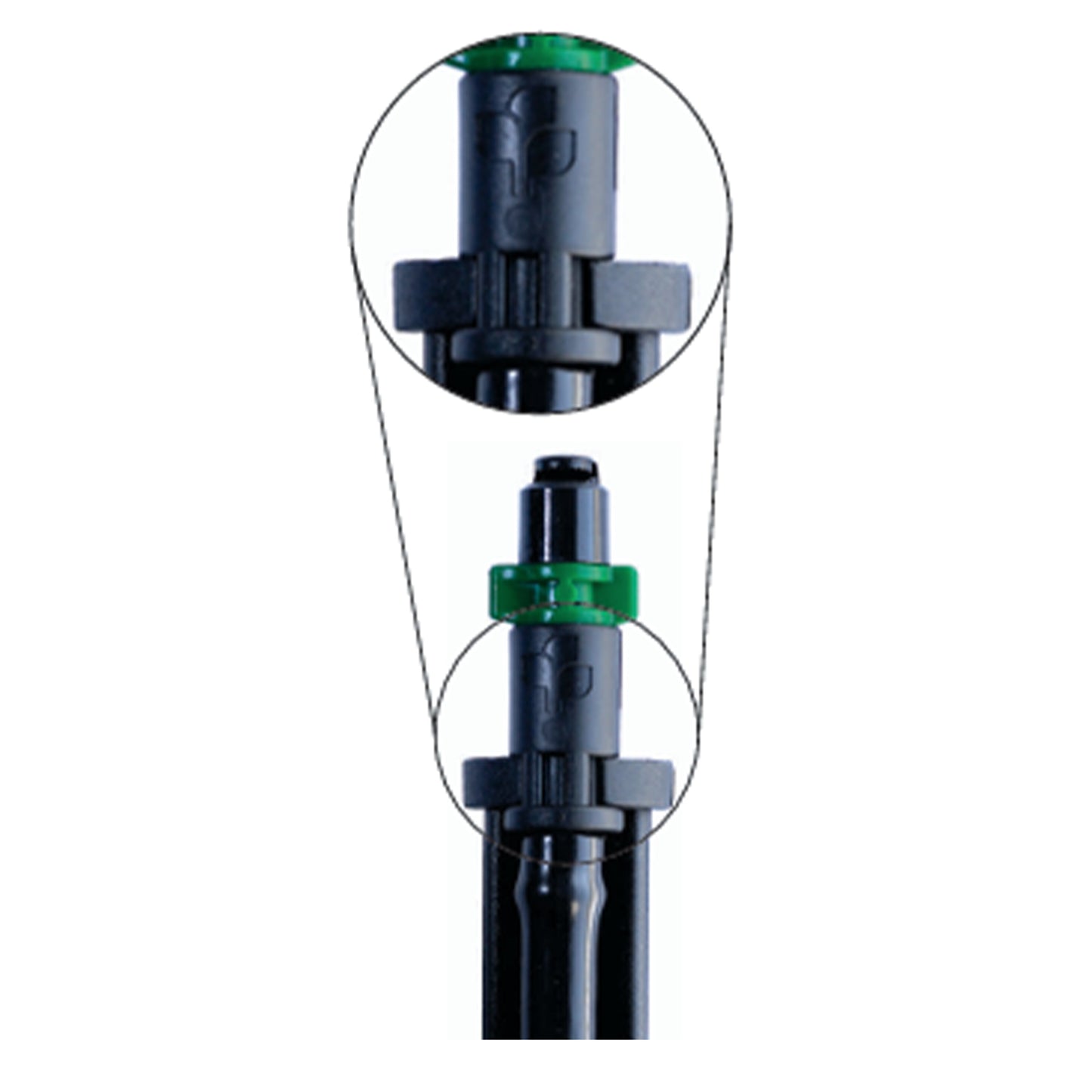 Antelco Asta Stake Adaptor 4 mm (F) x 4.5 mm Barb Lawn Sprinkler Barb Connector