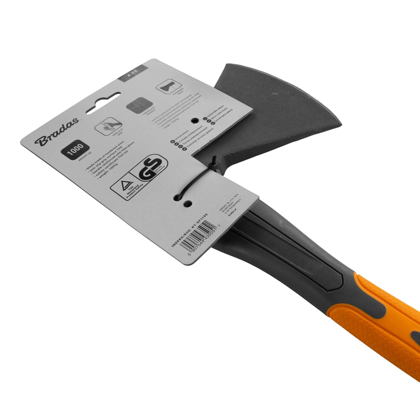 Universal Fiberglass Axe 1000g DIY Tool Accessory Home and Garden Use