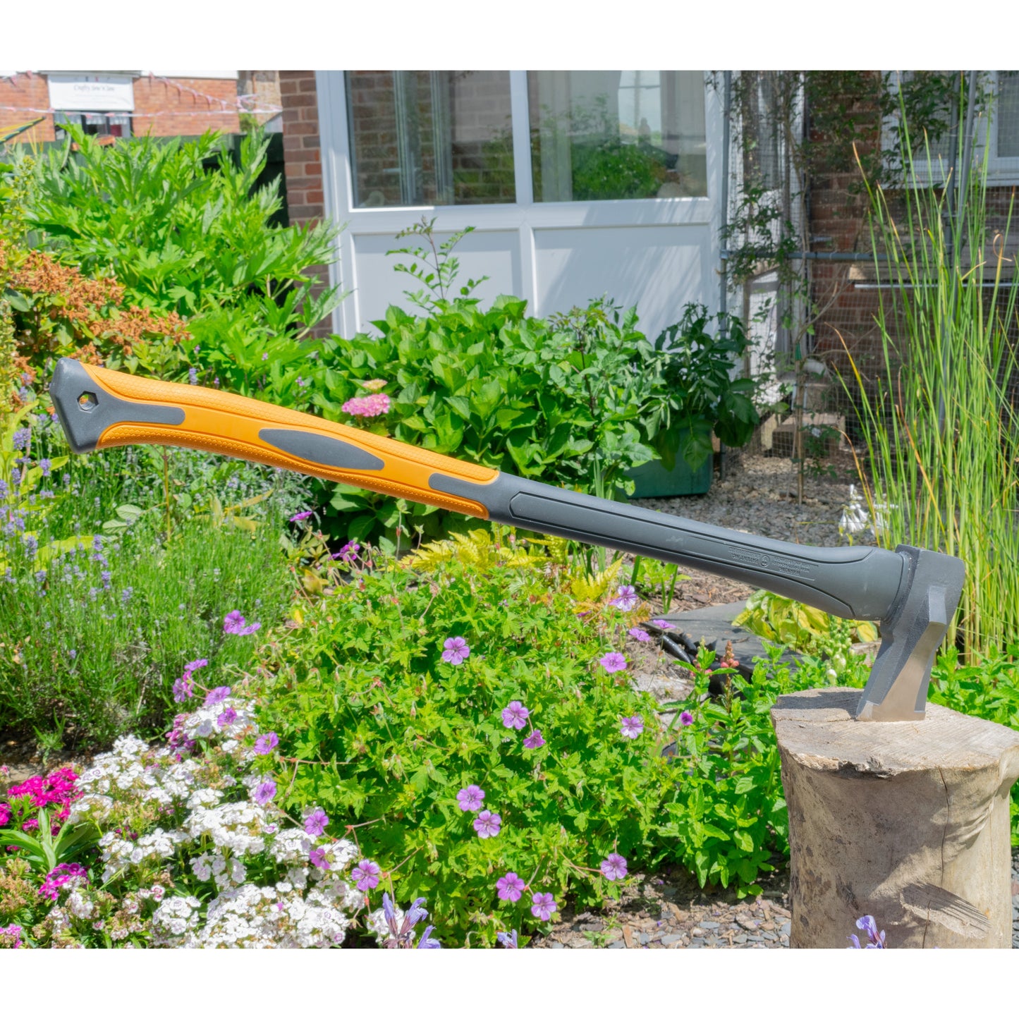 Fiberglass Splitting Axe 1500g DIY Tool Accessory Home and Garden Use