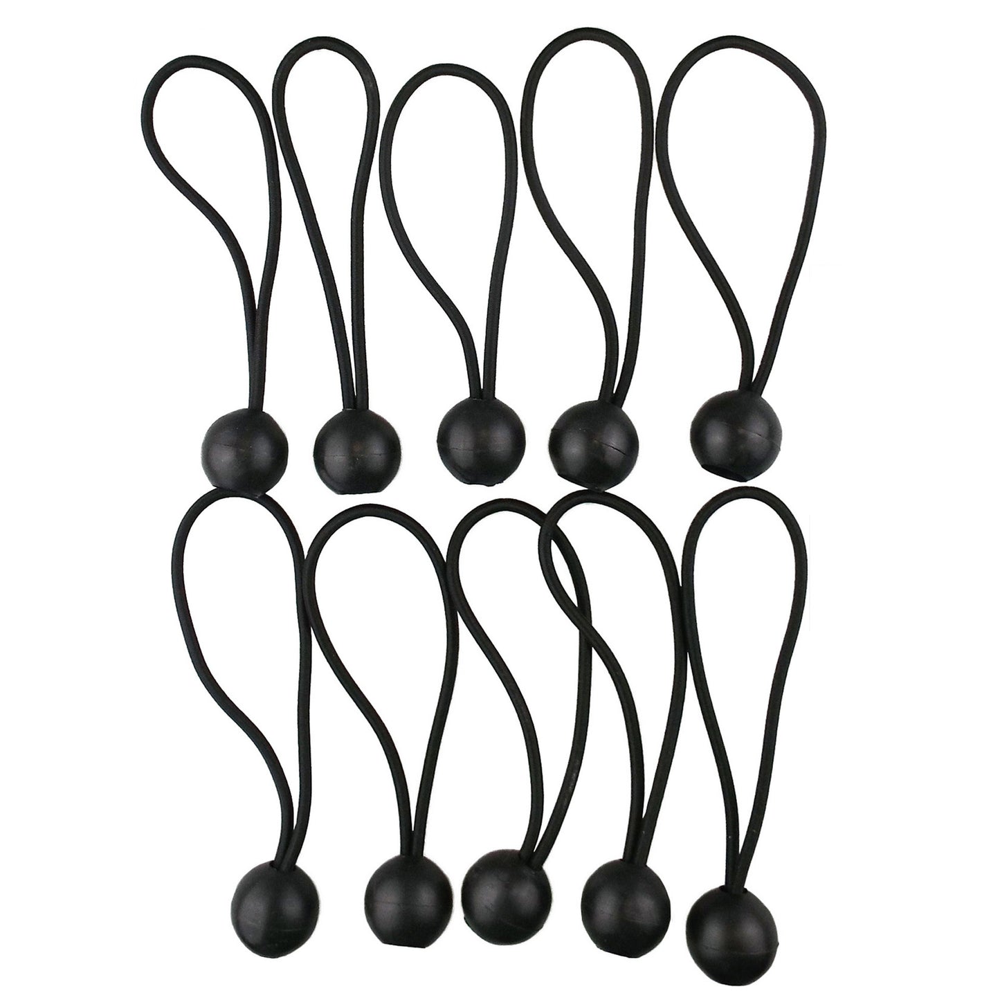 Bungee Ball 10in Black Outdoor Cover Waterproof Sheet