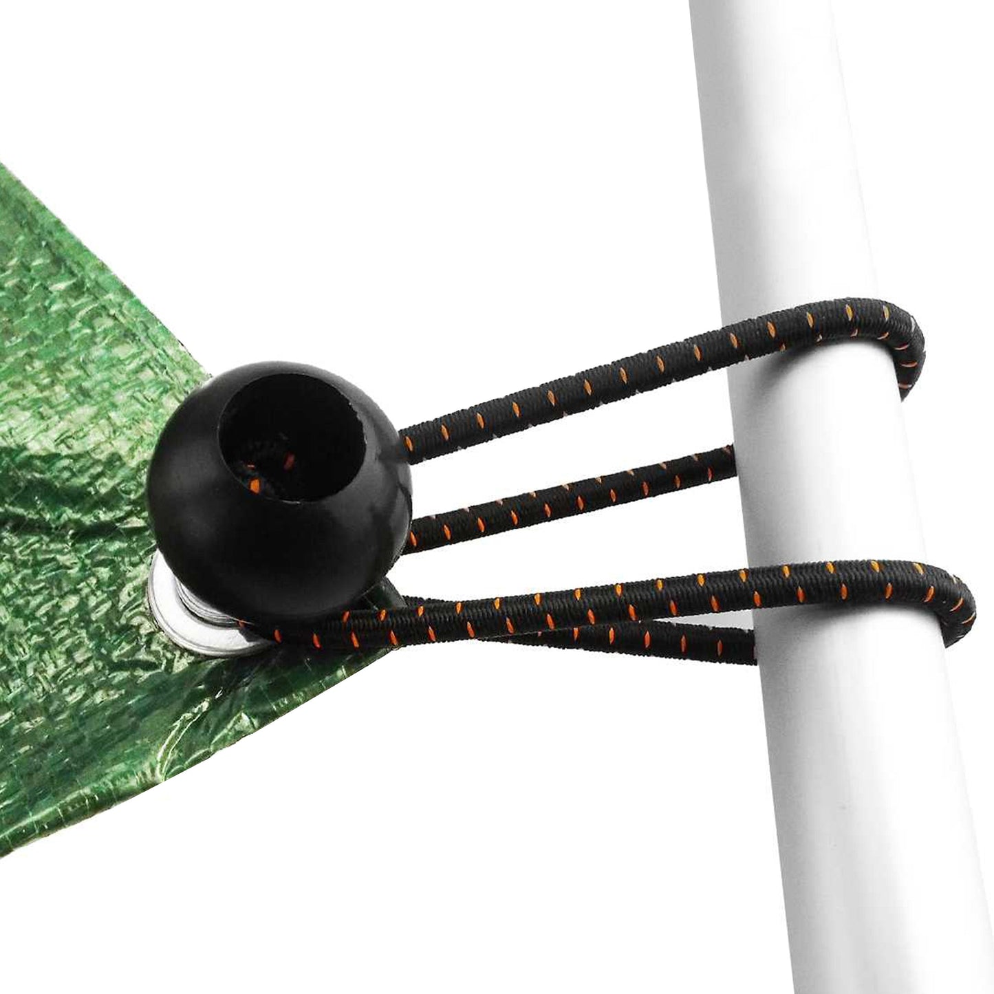 Bungee Ball 10in Black Outdoor Cover Waterproof Sheet