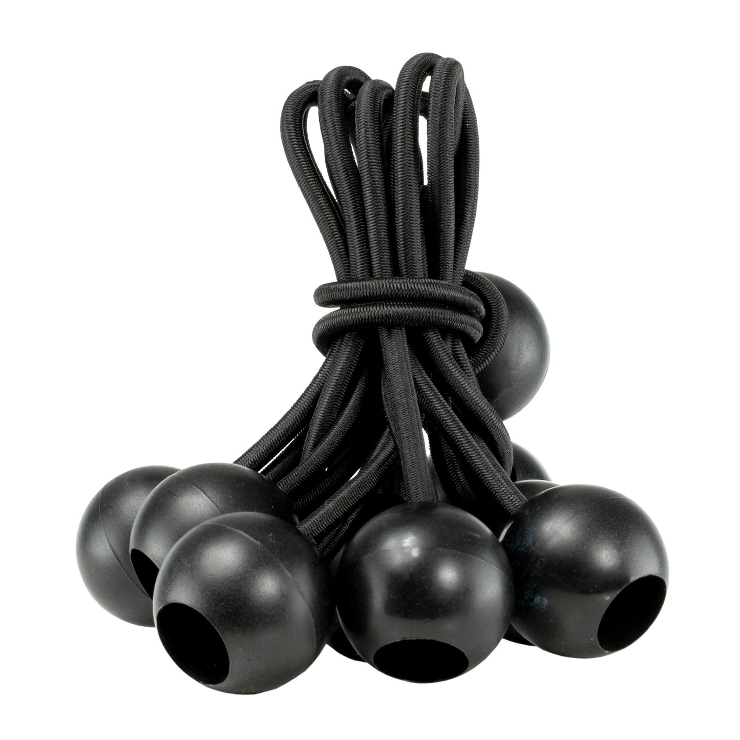 AP Supplies Clear M-Grade Tarpaulin with Bungee Balls (Black) - 3m x 4m