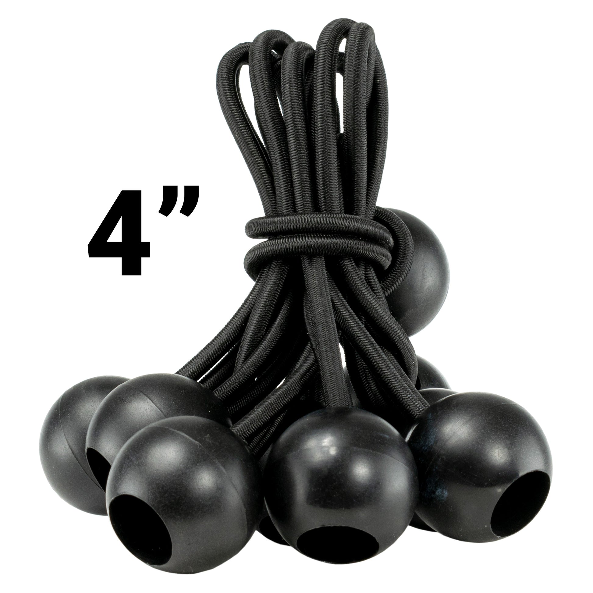 AP Supplies Green S-Grade Tarpaulin with 10 x Bungee Balls (Black) - 1.5m x 2m