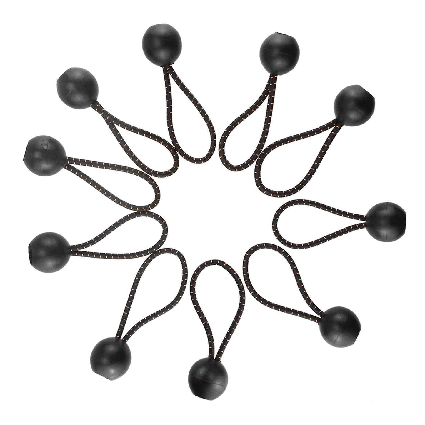 Bungee Ball 4in Black Outdoor Cover Waterproof Sheet