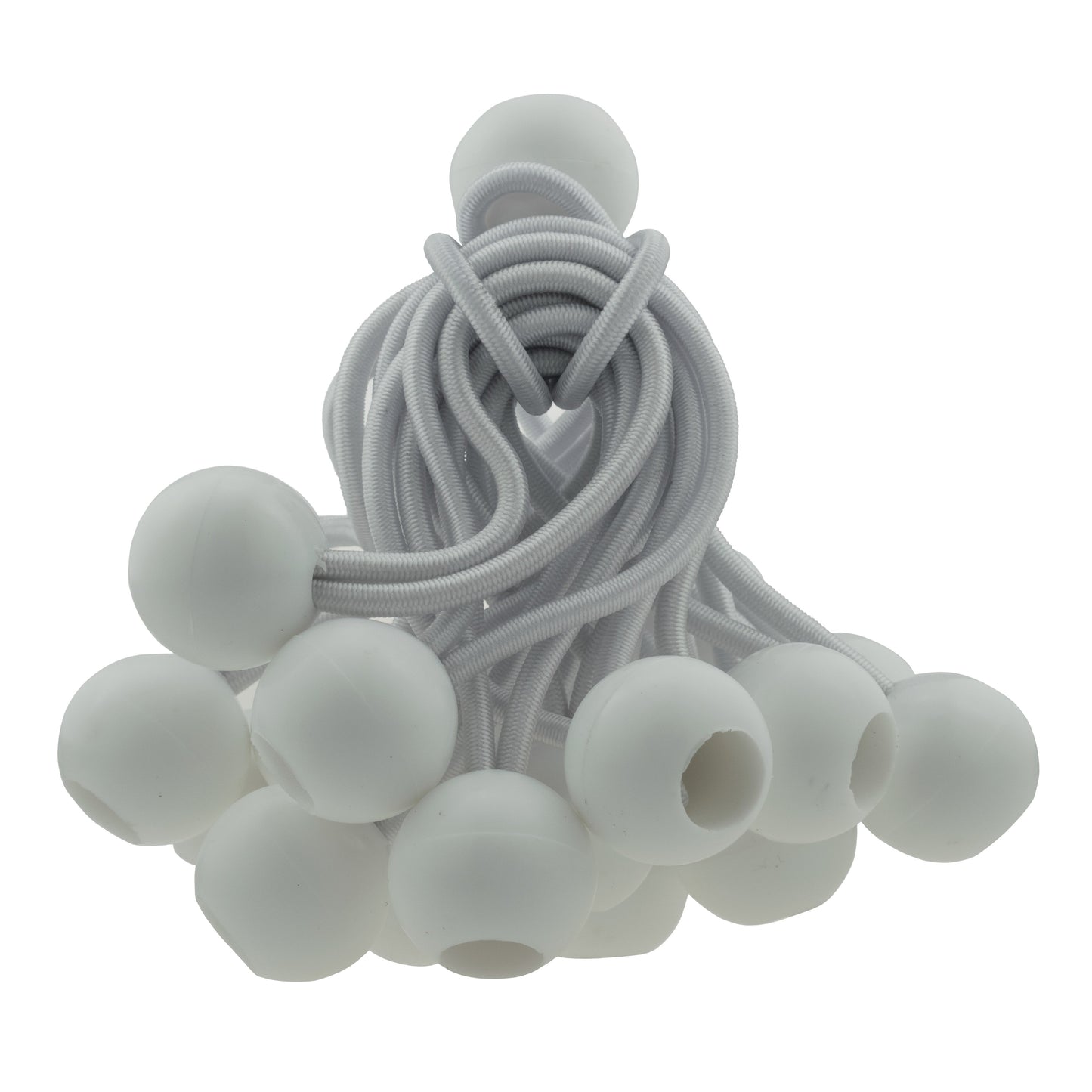 Bungee Ball 6in White Outdoor Cover Waterproof Sheet