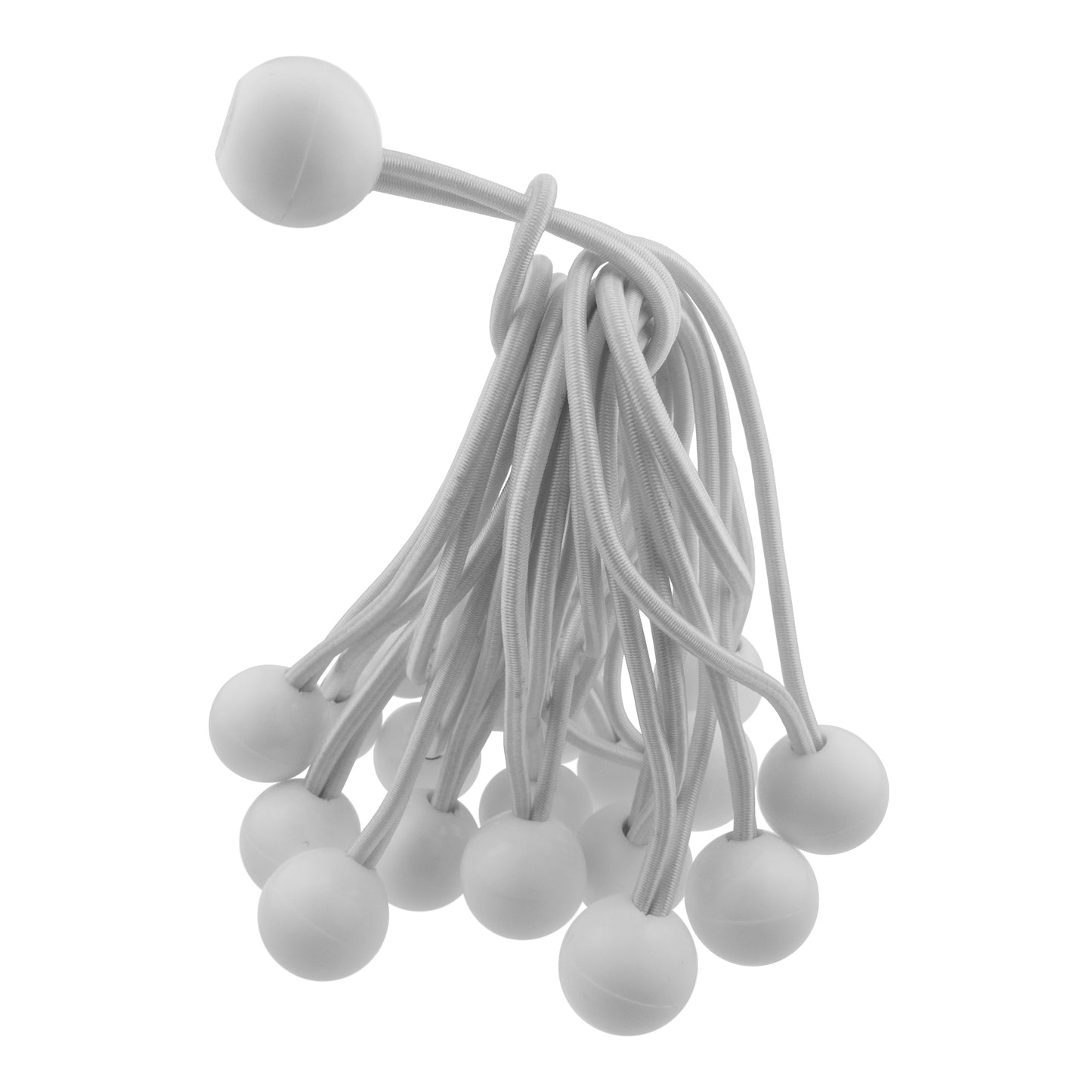 Bungee Ball 6in White Outdoor Cover Waterproof Sheet