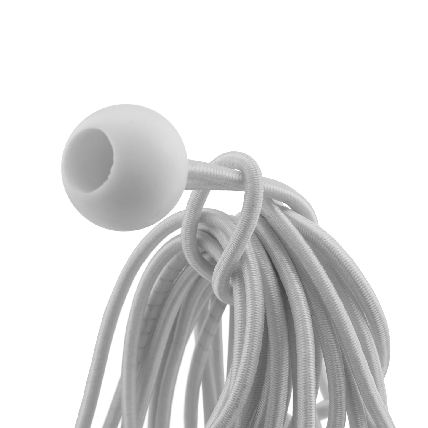 Bungee Ball 6in White Outdoor Cover Waterproof Sheet
