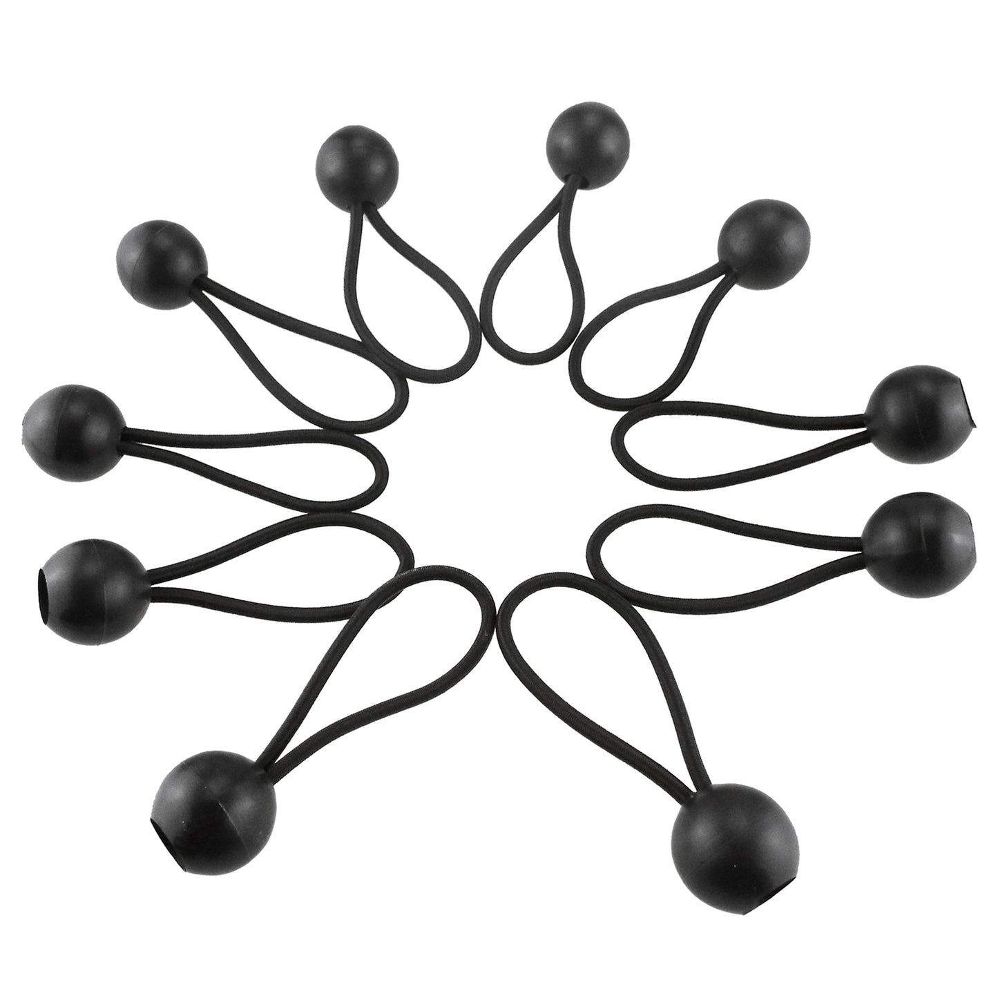 Bungee Ball 8in Black Outdoor Cover Waterproof Sheet