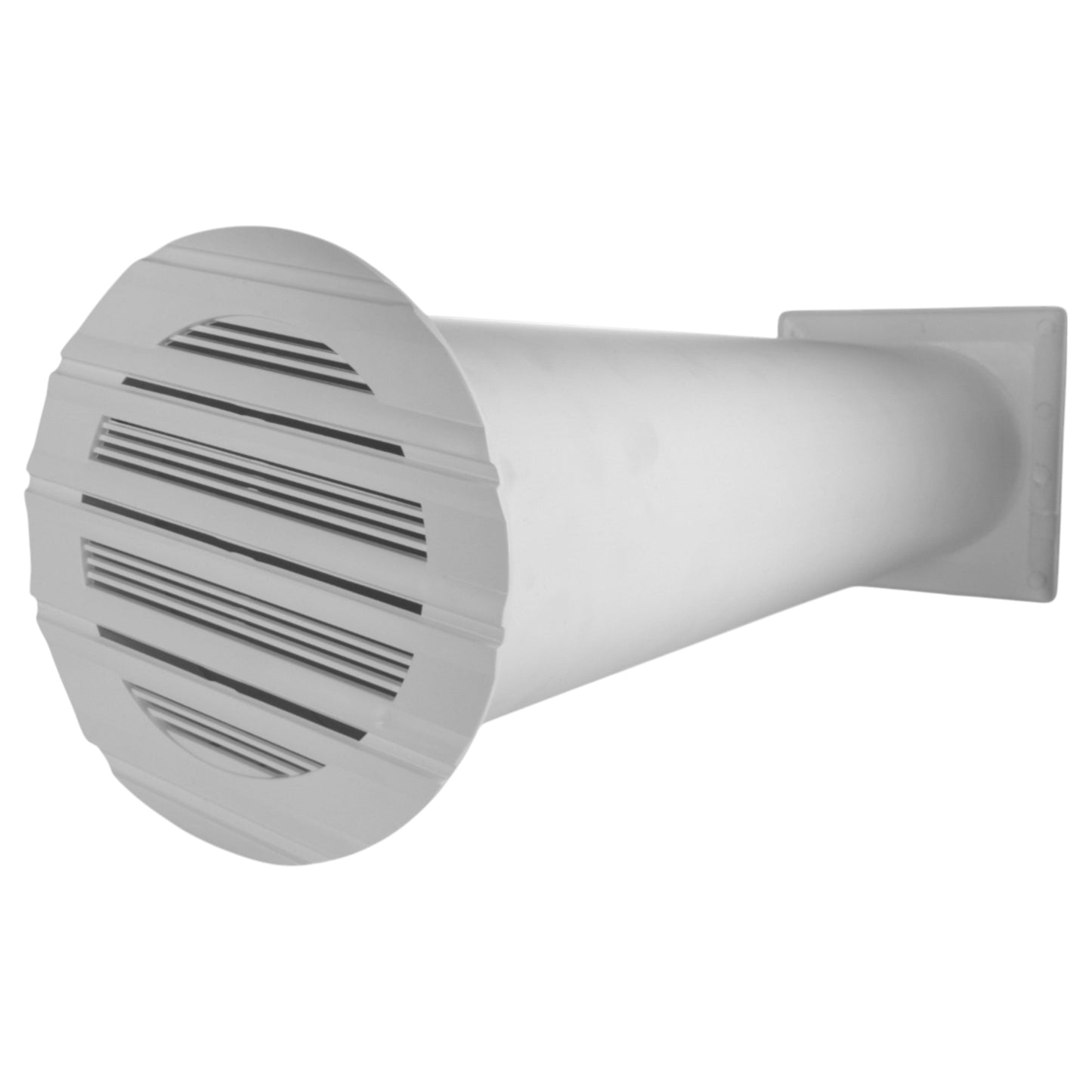 AP Supplies Through Wall Ventilation Kit Round Bella Vent with Graphite External Vent