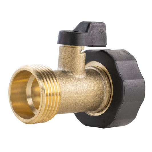 Brass In Line Valve 3/4 BSPF-M Drip Irrigation Fitting Pipe and Water Fitting